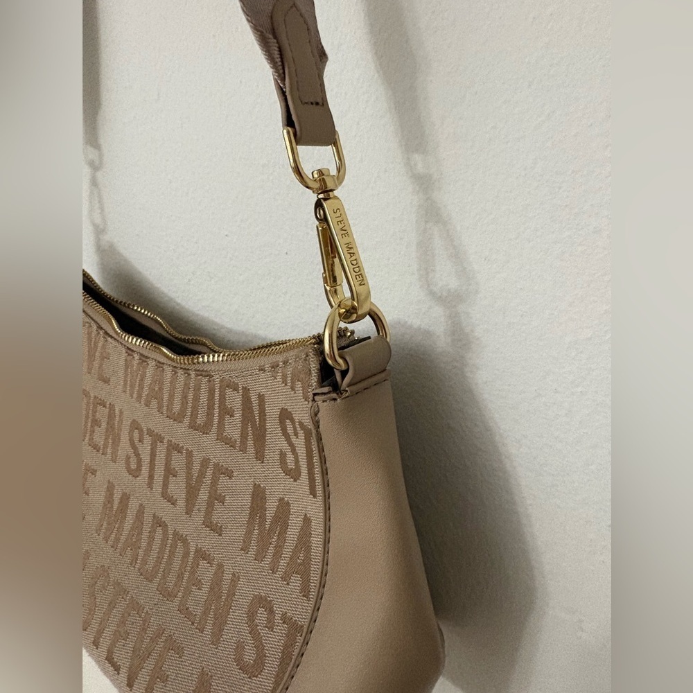 Steve Madden Monogram Letter Bag With Shoulder Strap y2k streetwear Preppy